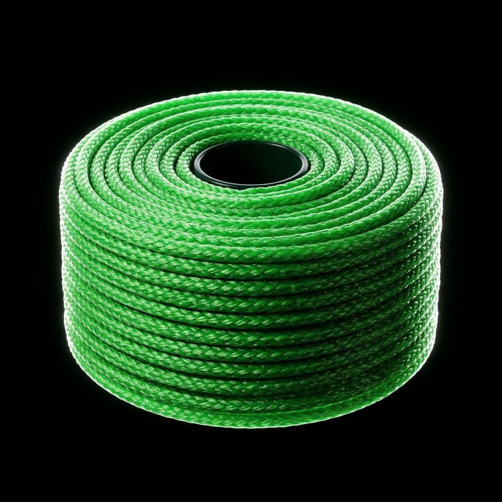Vibrant Green Rope